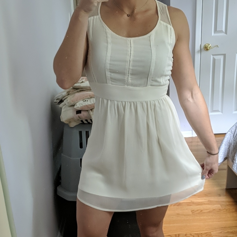 Off white dress